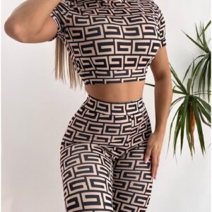 Compleu dama 2 piese Mina bej