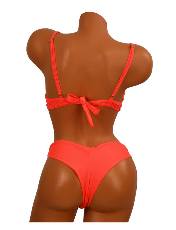 Costum de baie 3 piese Alegra corai