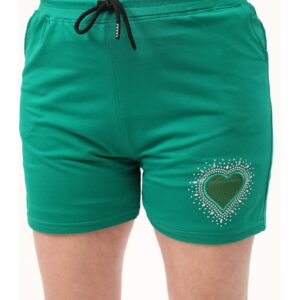 Pantaloni scurti dama batal Nina verde