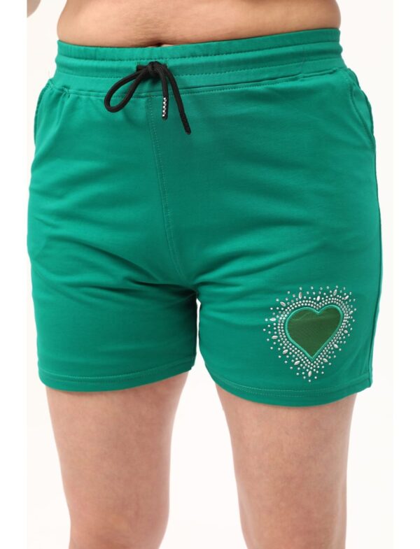 Pantaloni scurti dama batal Nina verde