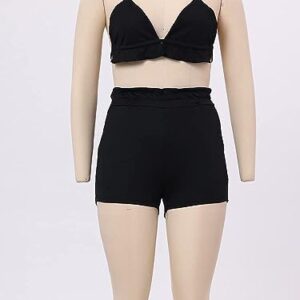 Compleu dama 3 piese Amka negru