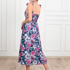 Rochie casual dama Aimee albastru indigo