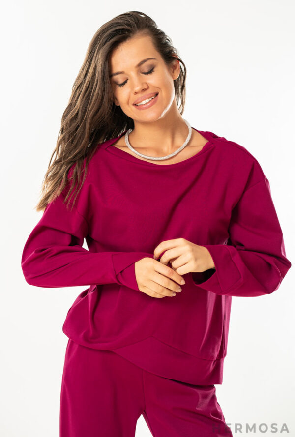Bluza dama Welma magenta
