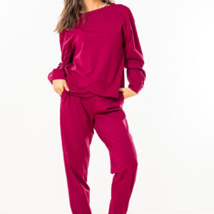 Pantaloni dama Ginette magenta