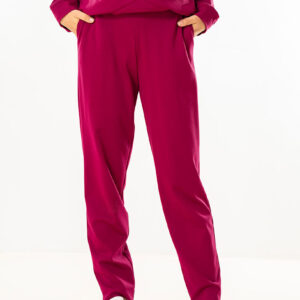 Pantaloni dama Ginette magenta