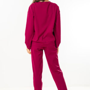Pantaloni dama Ginette magenta