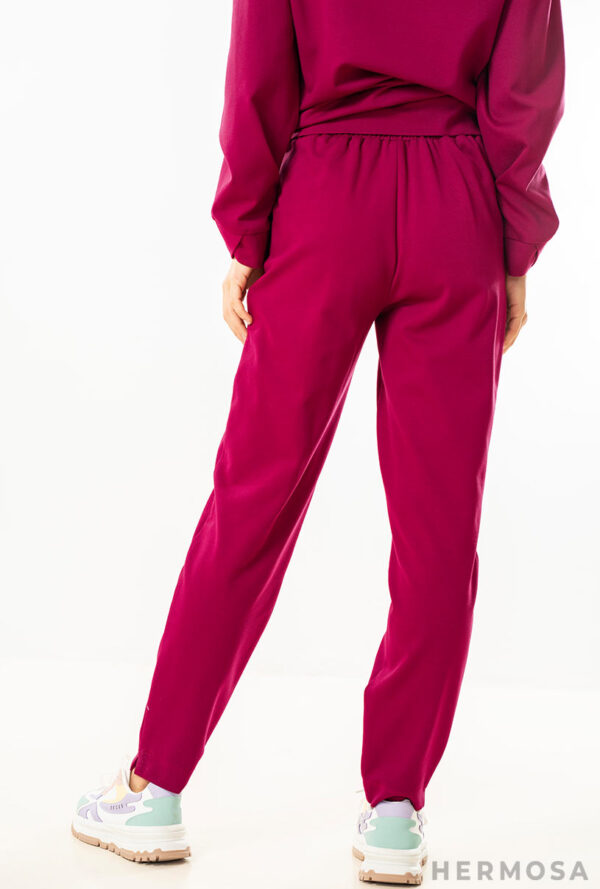 Pantaloni dama Ginette magenta