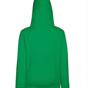 Hanorac unisex cu fermoar Nika verde
