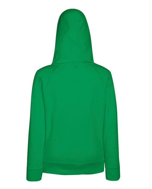 Hanorac unisex cu fermoar Nika verde