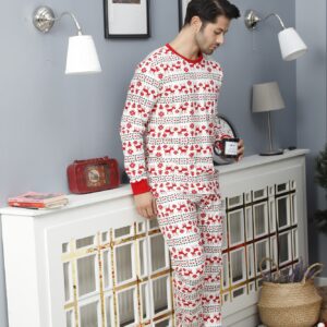 Pijama barbat motive Craciun Reindeer