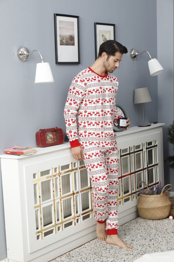 Pijama barbat motive Craciun Reindeer