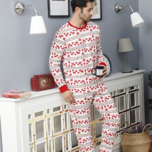 Pijama barbat motive Craciun Reindeer