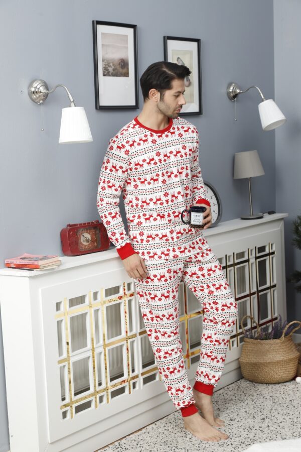 Pijama barbat motive Craciun Reindeer