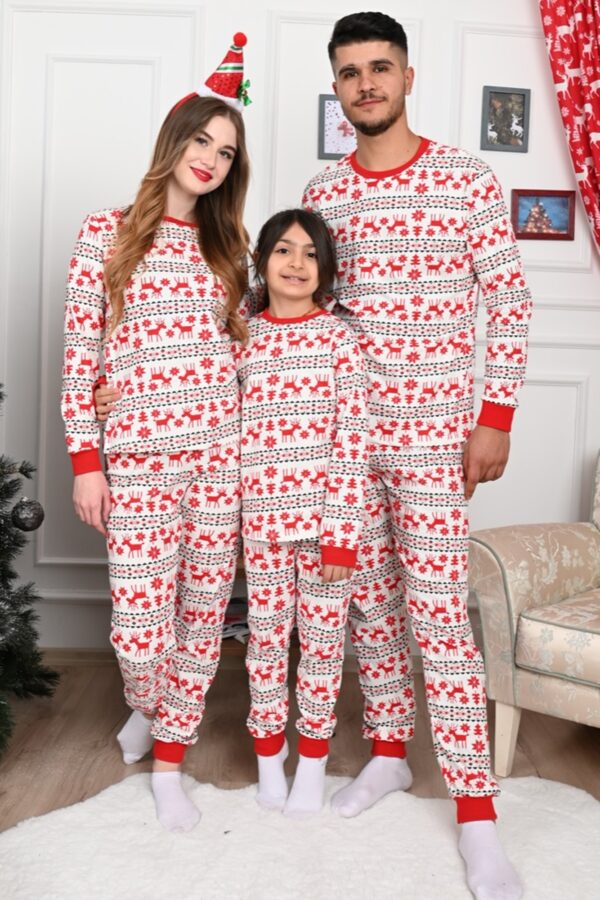 Pijama copil motive Craciun Reindeer