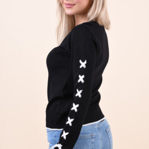 Pulover dama VeryTie Negru - Vero Moda