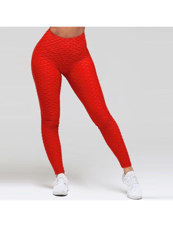 Colanti Dama Fitness Modelatori cu buzunare Delis rosu