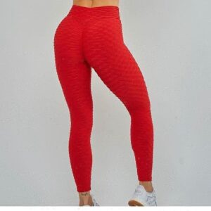 Colanti Dama Fitness Modelatori cu buzunare Delis rosu