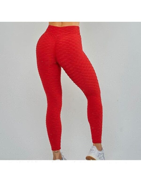 Colanti Dama Fitness Modelatori cu buzunare Delis rosu