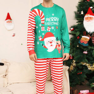 Pijama barbat motive Craciun CandyCane