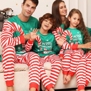 Pijama barbat motive Craciun CandyCane