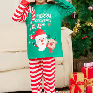 Pijama copil motive Craciun CandyCane