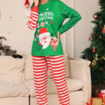 Pijama dama motive Craciun CandyCane