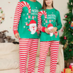 Pijama dama motive Craciun CandyCane