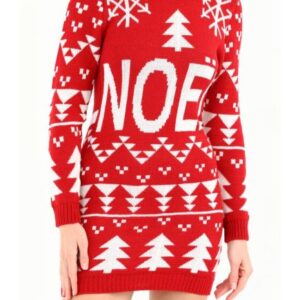 Rochie dama tematica Craciun Noel