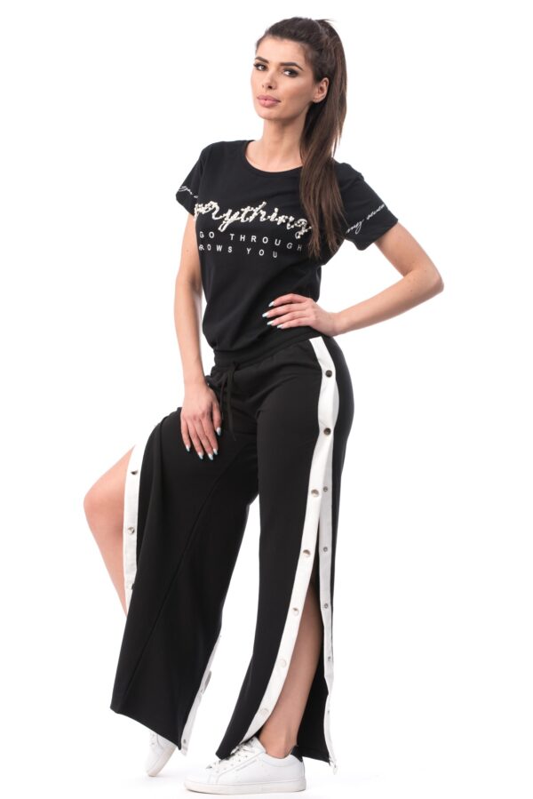 Pantaloni sport dama cu capse Lilia