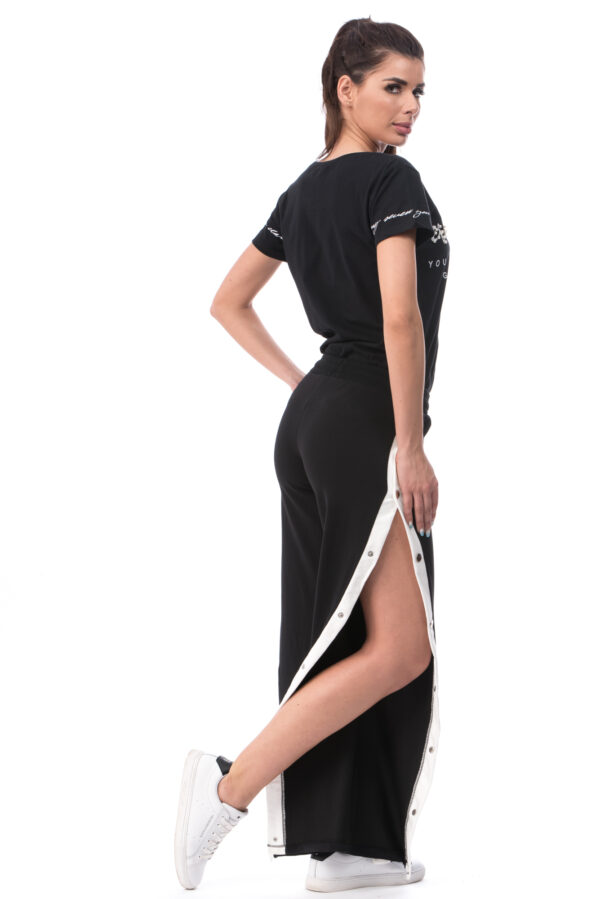 Pantaloni sport dama cu capse Lilia