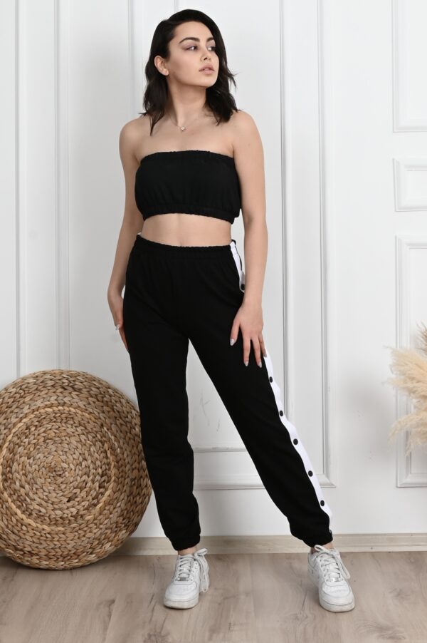 Pantaloni sport dama cu capse Lilia