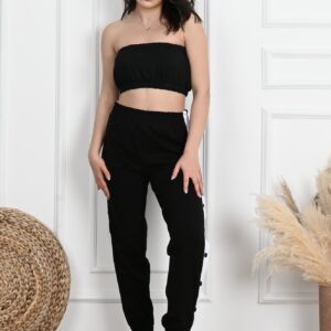 Pantaloni sport dama cu capse Lilia