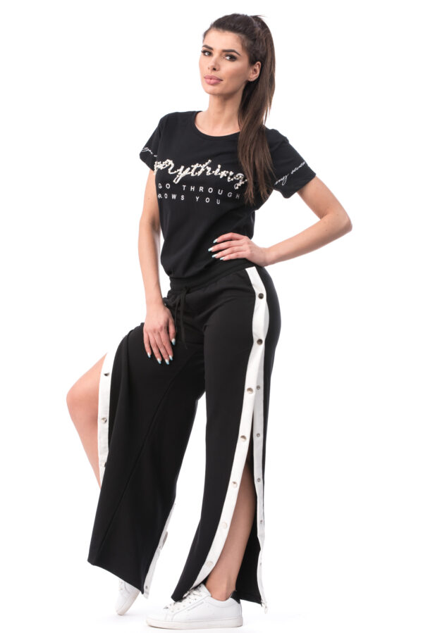 Pantaloni sport dama cu capse Lilia