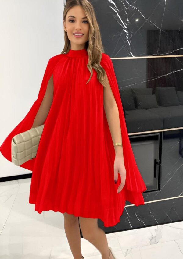 Rochie dama eleganta Lili rosu Rochie dama eleganta Lili rosu