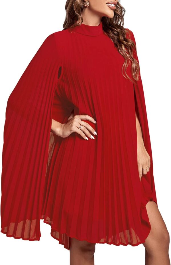 Rochie dama eleganta Lili rosu