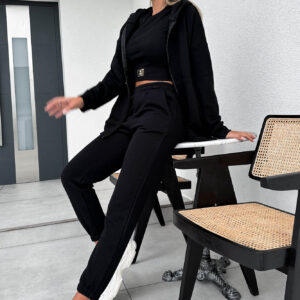 Trening dama vatuit 3 piese Azira negru