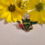 Brosa martisor ghiocel