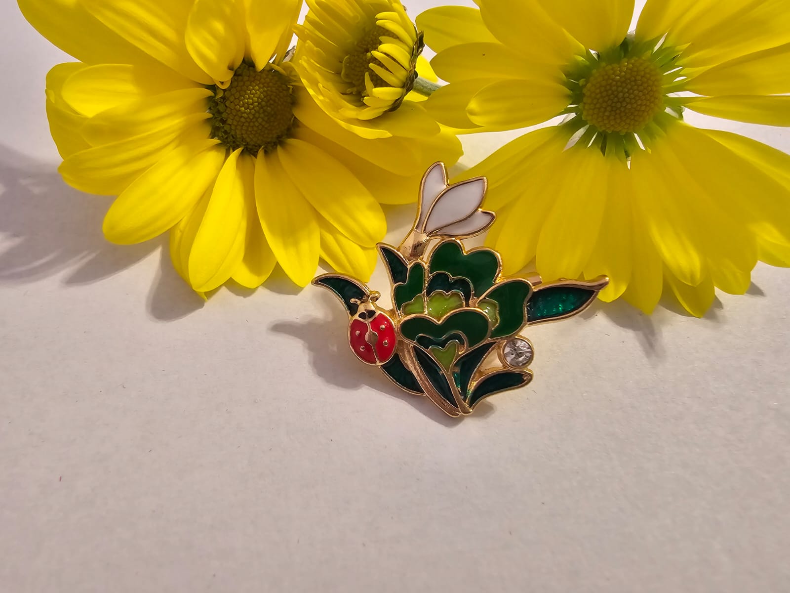 Brosa martisor ghiocel