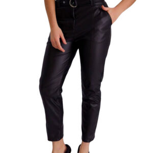 Pantaloni casual dama cu curea Ailyn
