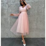 Rochie dama eleganta din tulle Maria