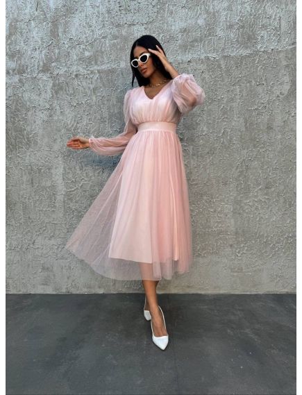 Rochie dama eleganta din tulle Maria