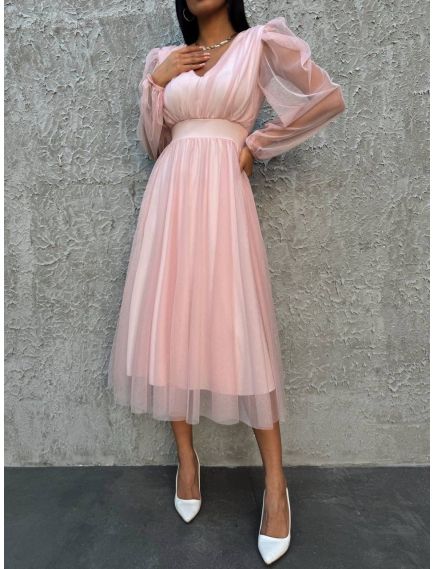 Rochie dama eleganta din tulle Maria