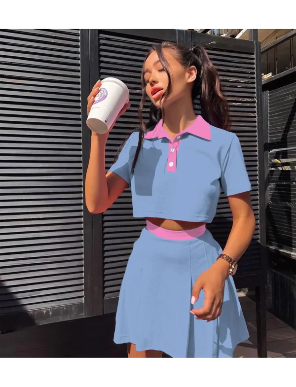 Compleu dama tennis Callie bleu