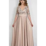 Rochie dama eleganta Miriam bej