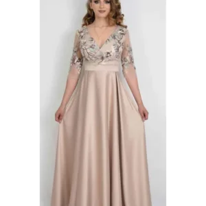 Rochie dama eleganta Miriam bej