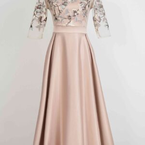 Rochie dama eleganta Miriam bej