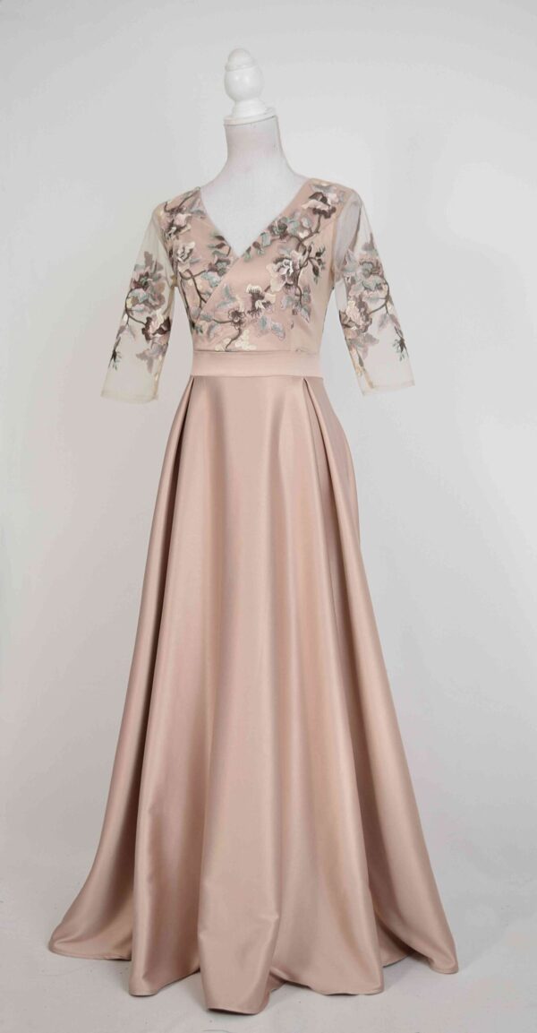 Rochie dama eleganta Miriam bej