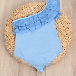 Body dama ShoulderPuff bleu