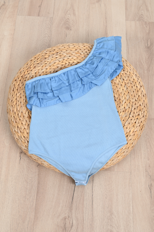 Body dama ShoulderPuff bleu