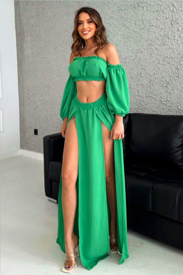 Compleu dama Vcay Mode verde